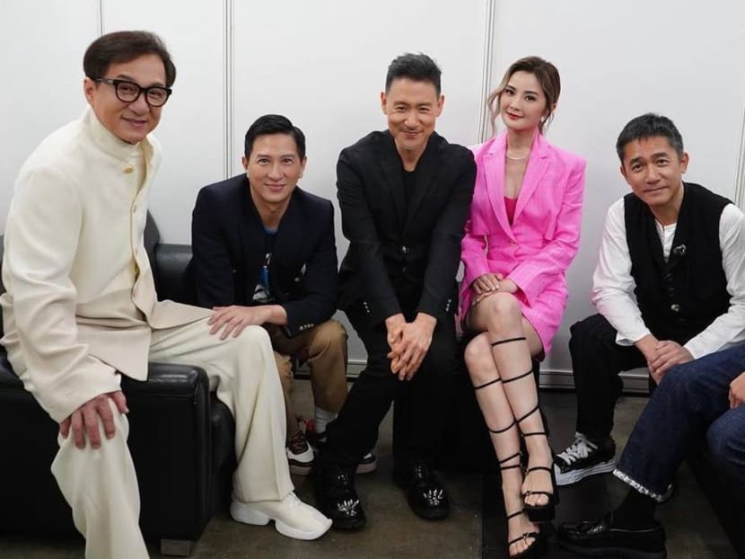 &ldquo;Mum, I&rsquo;ve made it&rdquo;: Charlene Choi on her viral pic with Jackie Chan, Andy Lau, Tony Leung, Jacky Cheung and Nick Cheung