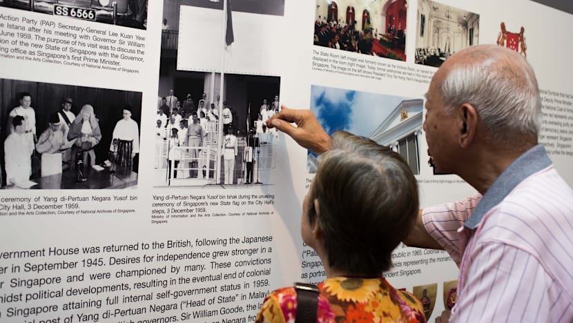 Gallery at Istana Park offers slice of S’pore history