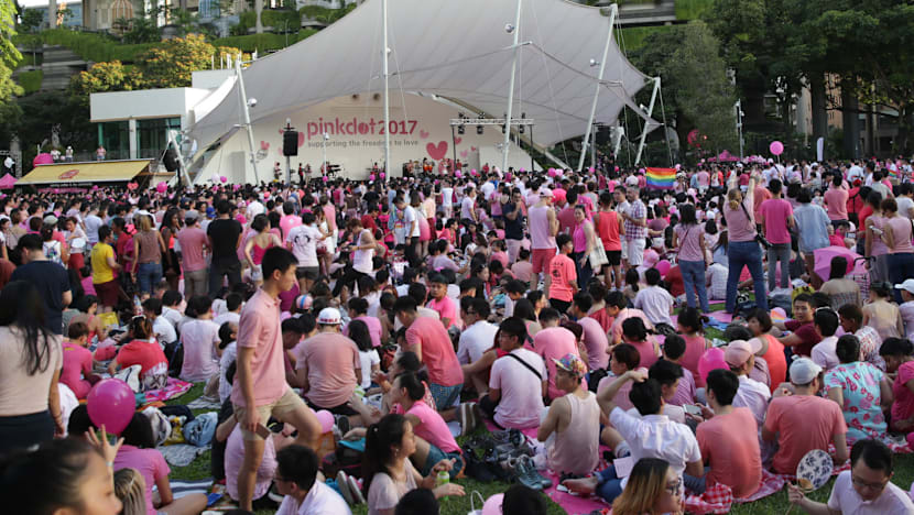 Pink Dot supporters turn up in force despite tighter security measures