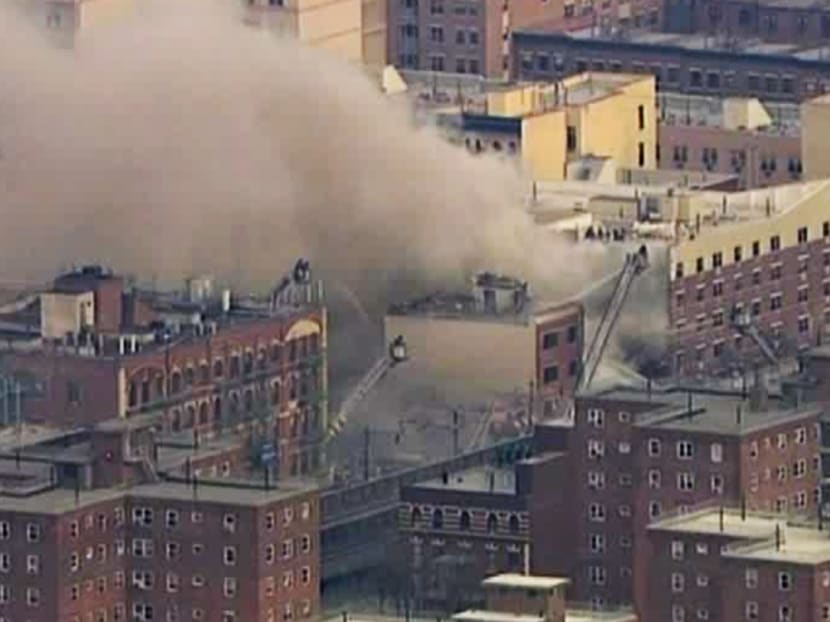 Gallery: NYC firefighters respond to report of explosion, building collapse