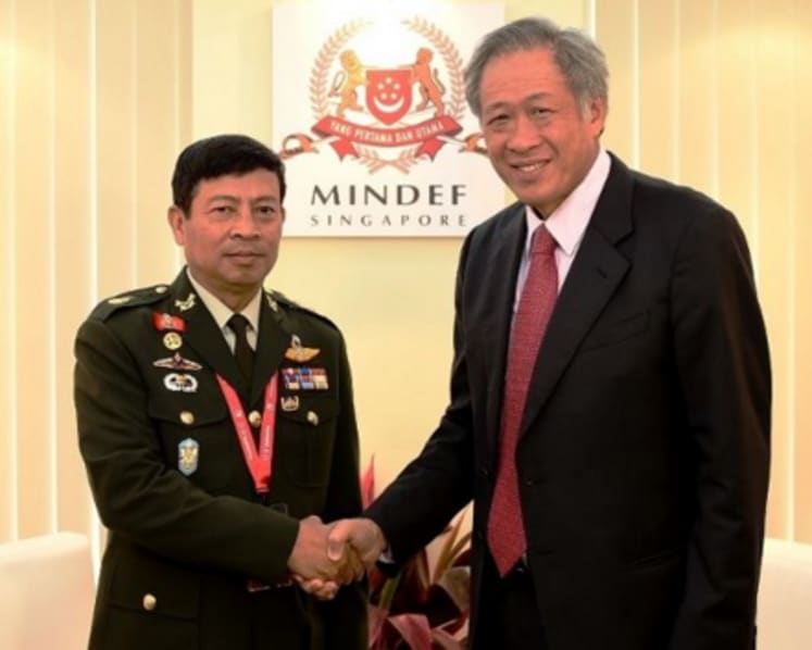 Thai Chief of Defence Forces makes introductory visit to Singapore