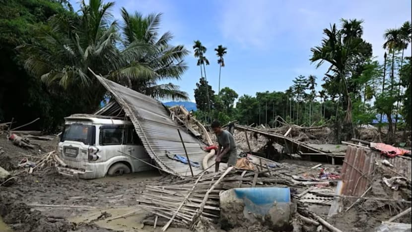 Lebih 100 maut akibat banjir, tanah runtuh di India sejak Julai