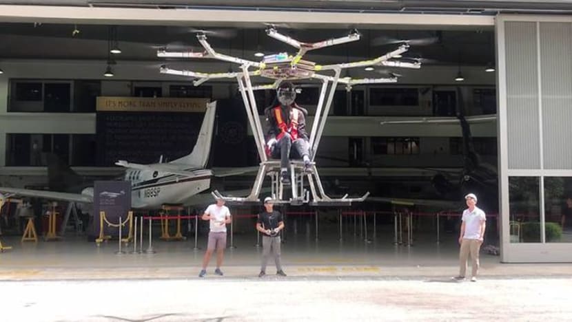 Dron penumpang bakal jadi kenyataan di S’pura?