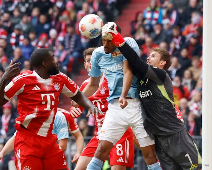 Bayern cruise past Union Berlin 4-0 to extend lead at top