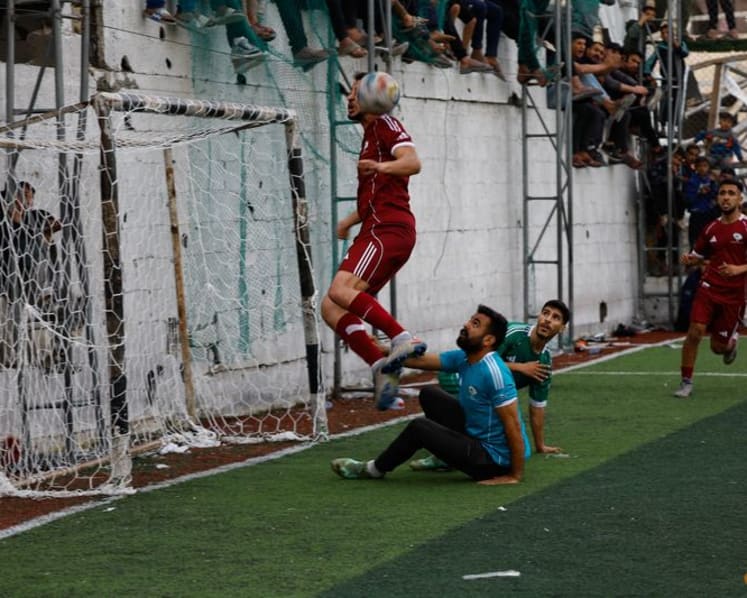 Soccer returns to Gaza pitch scarred by war and loss