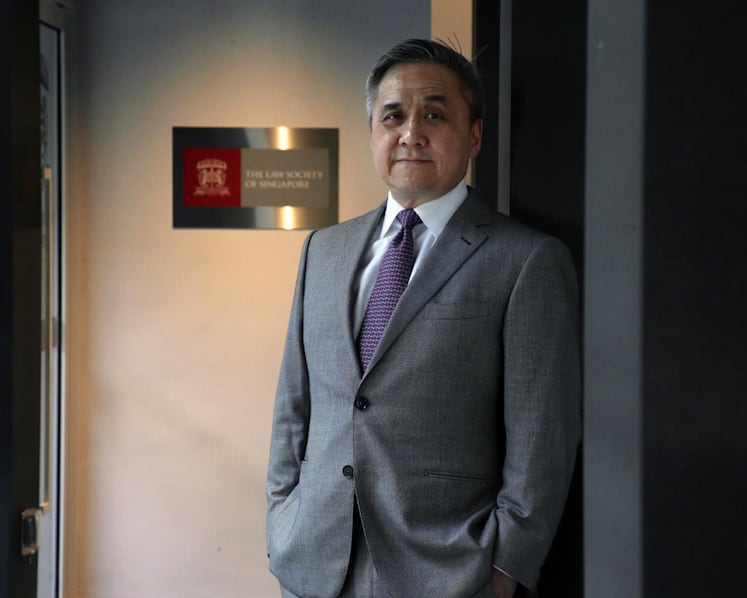 Law Society president Adrian Tan reveals he was diagnosed with cancer soon after being elected