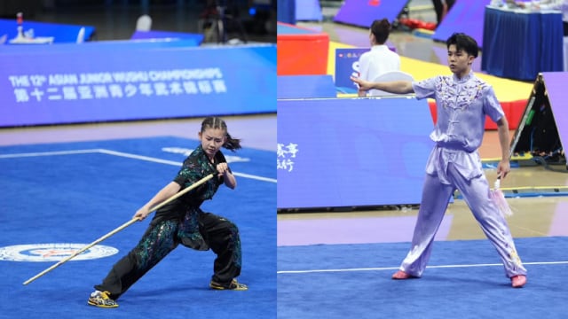 我国武术小将亚洲赛摘20奖牌 榜上暂列第三
