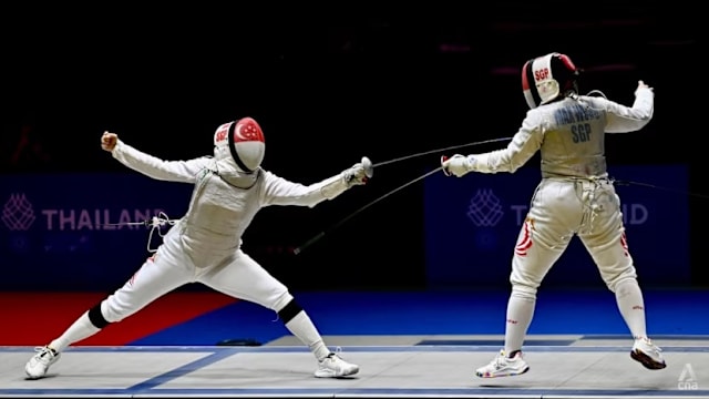 阿米塔勇挫队友黄颉歆 时隔六年再摘花剑金牌