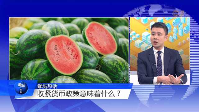 狮城有约 | 从西瓜分析货币政策 新元升值是抗通胀的“防卫墙”