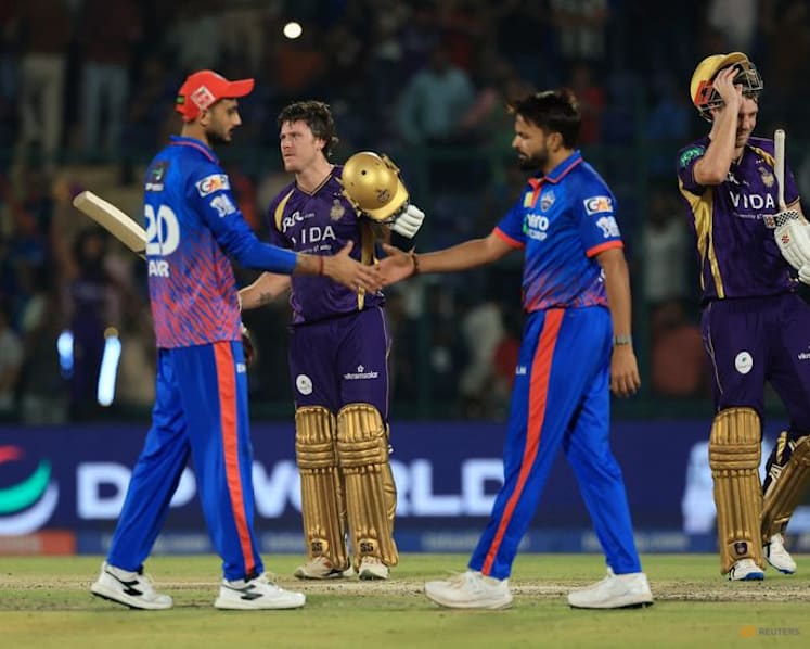 Allen ton flattens Delhi, boosts Kolkata's playoff chance