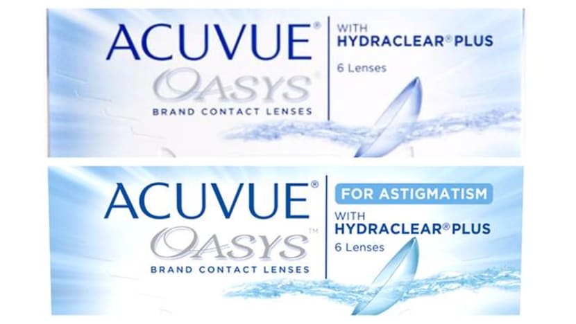 Close to 1,000 boxes of Acuvue contact lenses recalled in Singapore