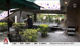 3 sent to hospital after overhead walkway ceiling collapses at Liat Towers 