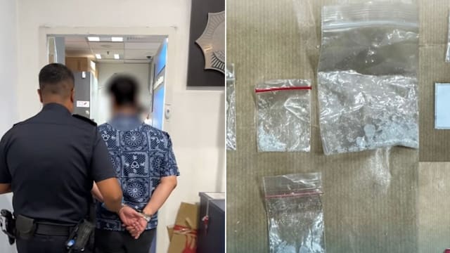 行李搜出毒品和用具 五旬男子游轮中心落网