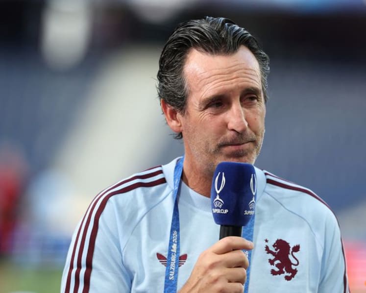 Villa's Emery eyes Super Cup success against PSG despite depleted squad
