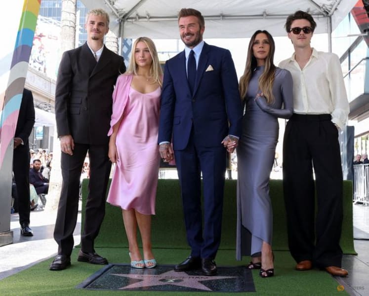 David Beckham honored with Walk of Fame star as LA hosts World Cup games