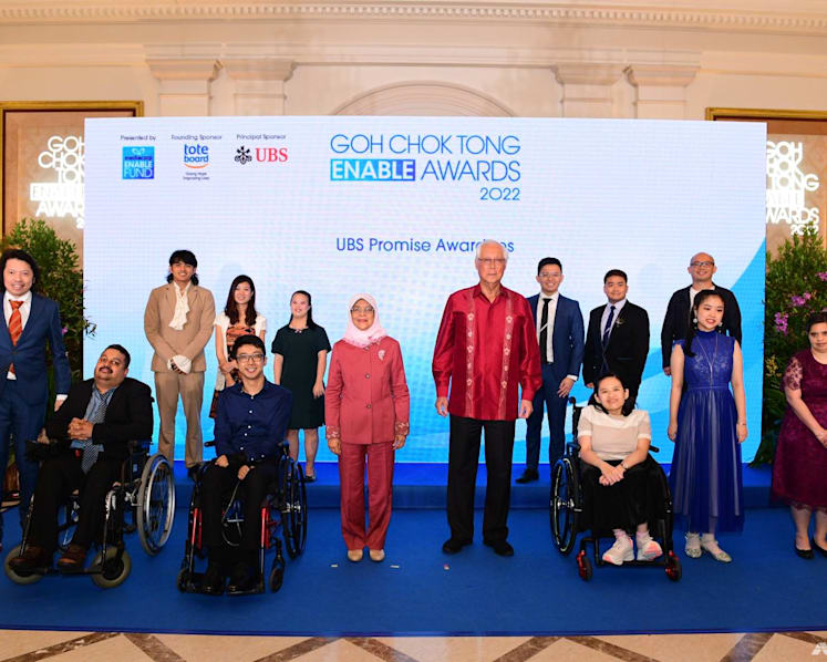 15 people with disabilities honoured at 4th Goh Chok Tong Enable Awards 