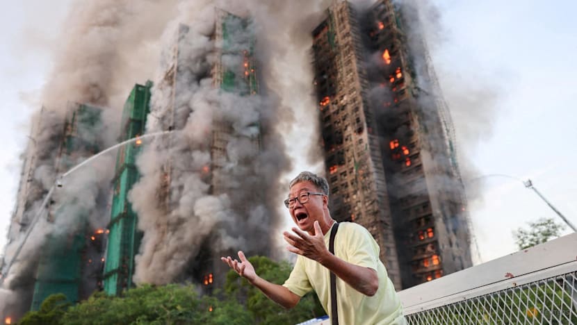 The photo that became a symbol for Hong Kong's deadly fire