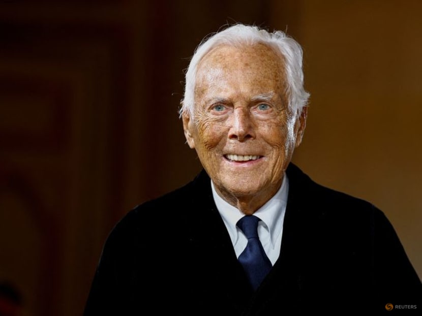 Italian fashion designer Giorgio Armani has died