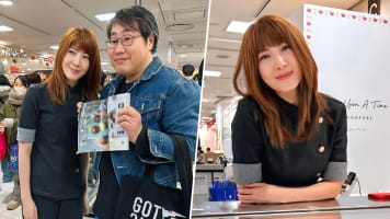 Jeanette Aw Back In Japan Selling Chocolates After Getting ‘Emotional’ From Last Year’s Success