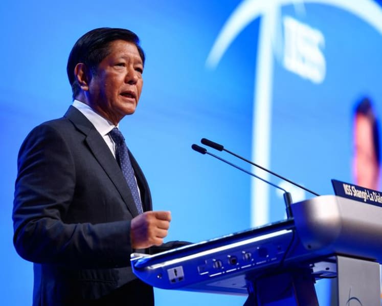 US presence crucial to regional peace, says Philippines' Marcos in Shangri-La Dialogue keynote address