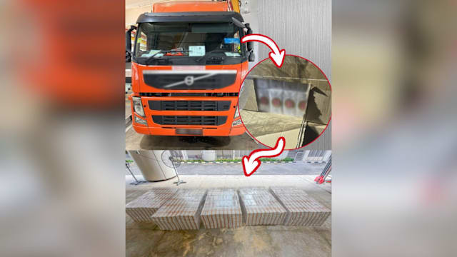 申报罗厘载“机器与机械设备” 马国司机涉藏2400条漏税烟图闯关