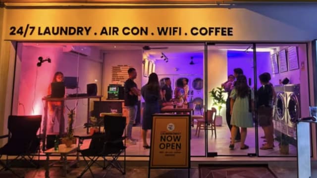 洗衣兼社交的多功能空间 自助洗衣店大创新