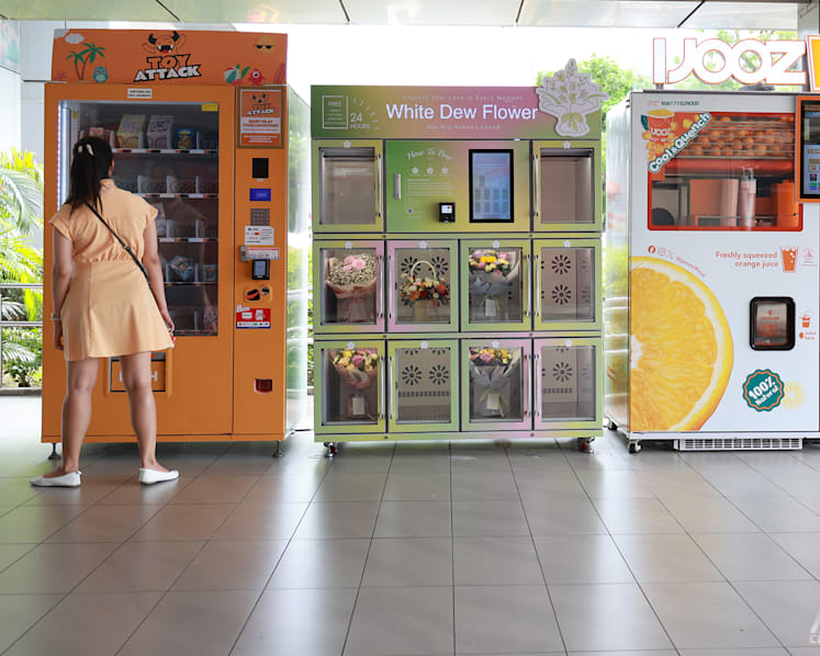 Commentary: From prata to cars, vending machines are everywhere in Singapore