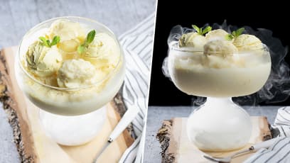 Jumbo Mao Shan Wang Durian “Volcano” At New Dessert Shop Open Till 2am On Weekends