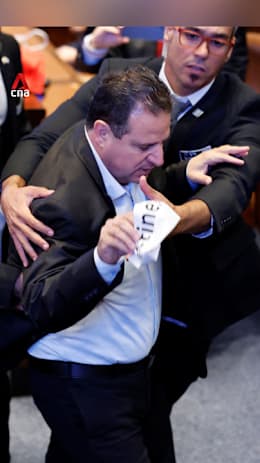 'I wanted to tell the truth': Israeli politician who was ejected after interrupting Trump's address