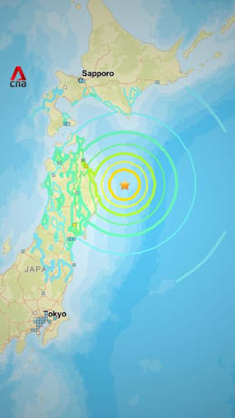 Singaporean tourist, residents share scenes of Japan’s 7.7-magnitude quake
