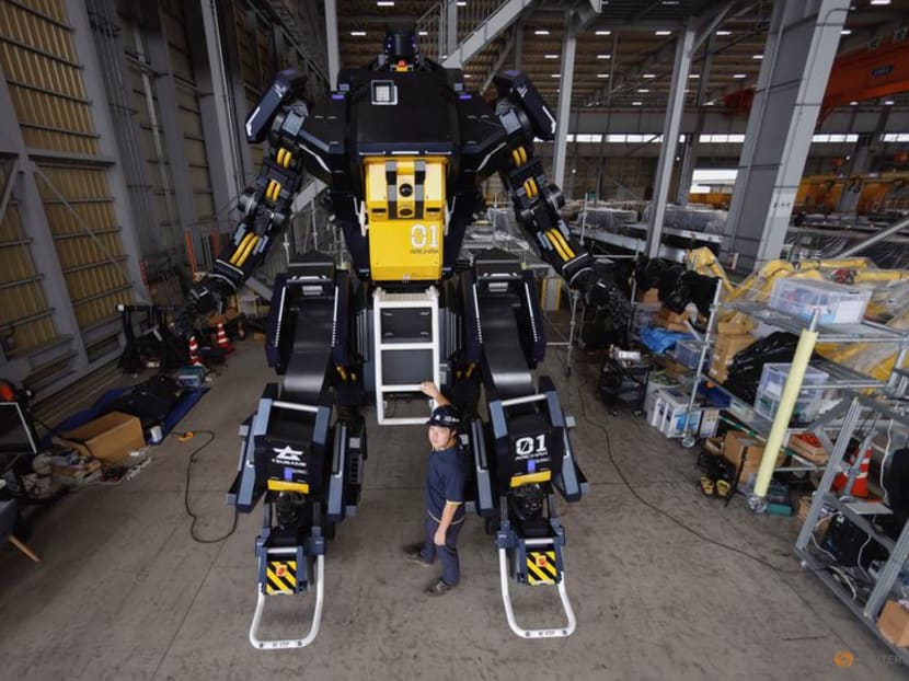 Japan startup develops 'Gundam'-like robot with S$3.7 million price tag