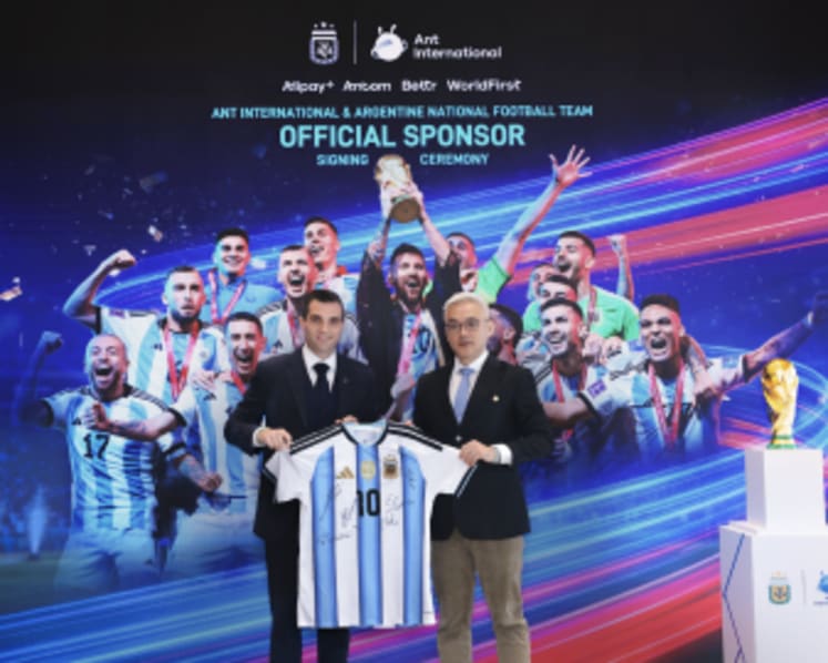 Ant International Becomes Official Sponsor of The Argentine National Football Team