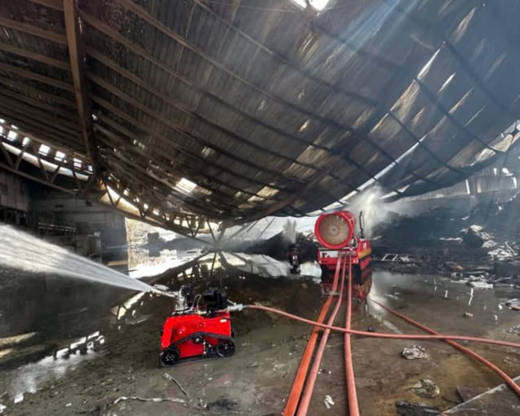 Fire at Kranji warehouse extinguished after 4 days