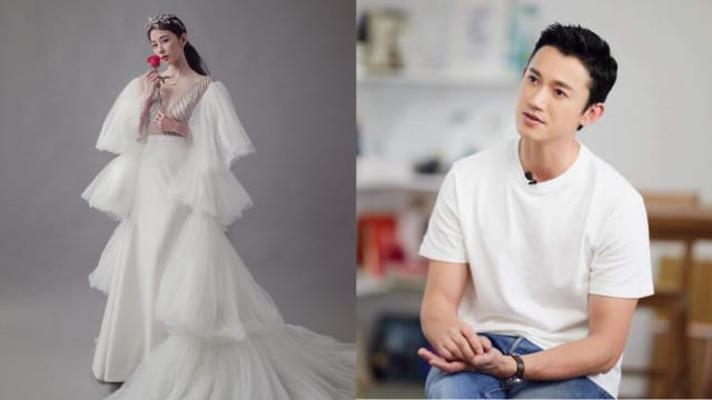 邵雨薇突公开婚纱照　网友兴奋“恭喜吴慷仁”