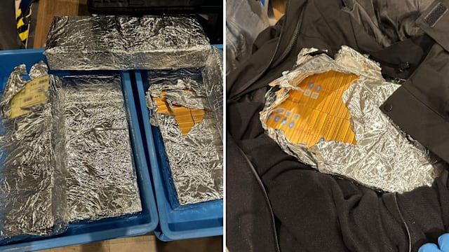 铝箔纸包香烟图走私入境 36岁中国籍男子樟宜机场被捕