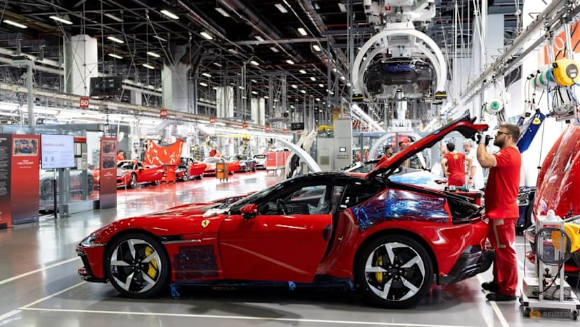 Ferrari share stumble spoils electric vehicle tech launch