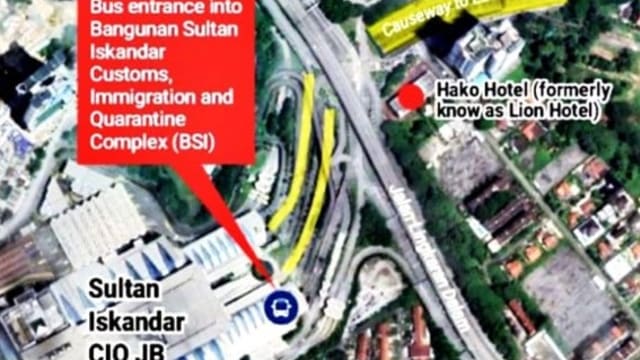 越堤族吁重开新山关卡附近行人捷径 马国当局将研究