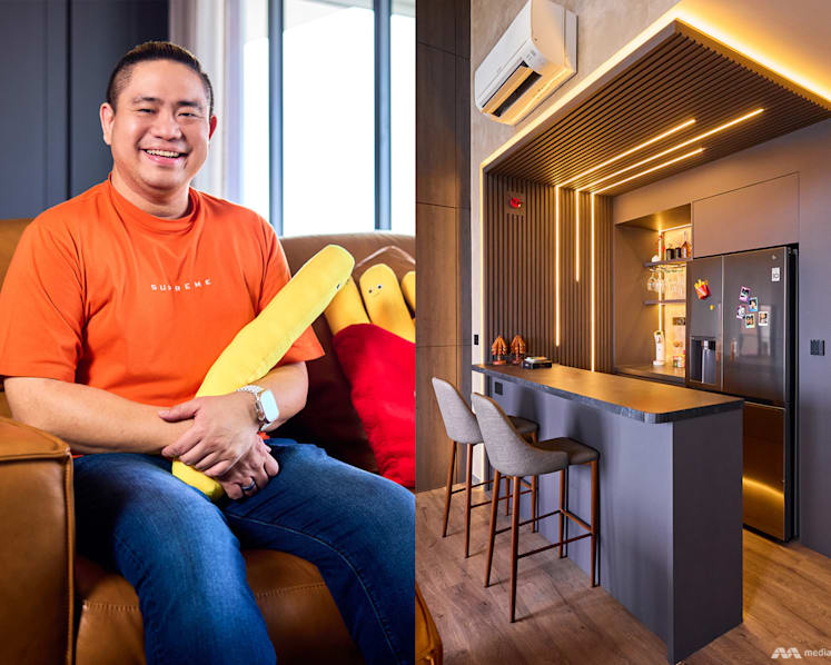 Take a look inside Class 95 DJ Justin Ang's S$2.5 million penthouse condo