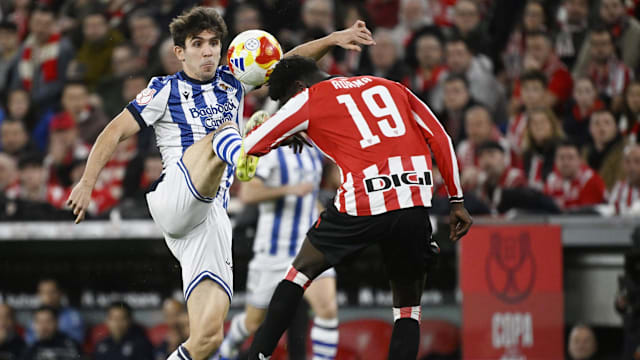 西班牙国王杯：毕尔巴鄂0比1输给皇家社会