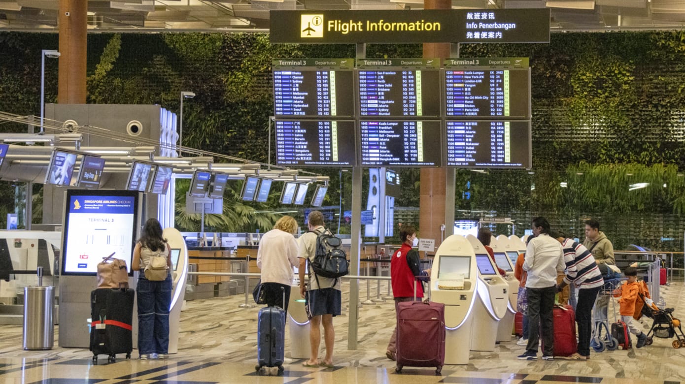 樟宜机场受影响航空公司登机程序已恢复正常- 8world