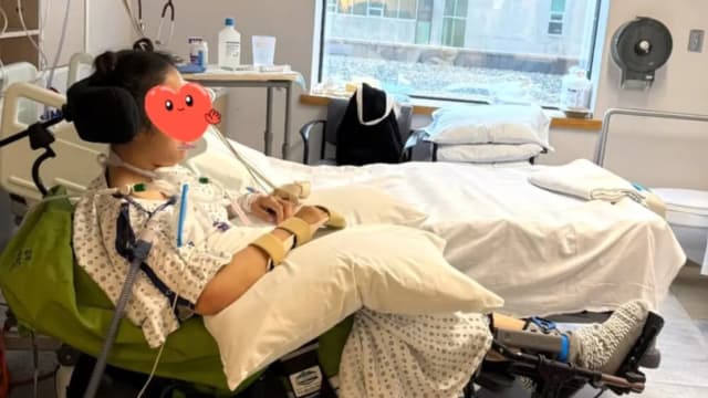 同学接力打气 台女因温哥华汽车冲撞案昏迷一个月后苏醒
