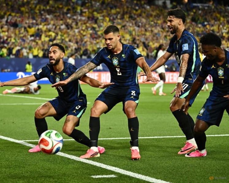Brazil's Cunha scores twice in 3-0 win as Haiti eliminated at World Cup