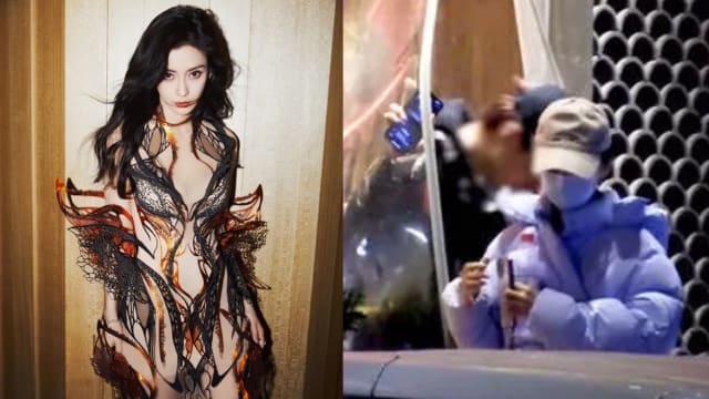 神秘男子进出香闺　Angelababy爆新恋情