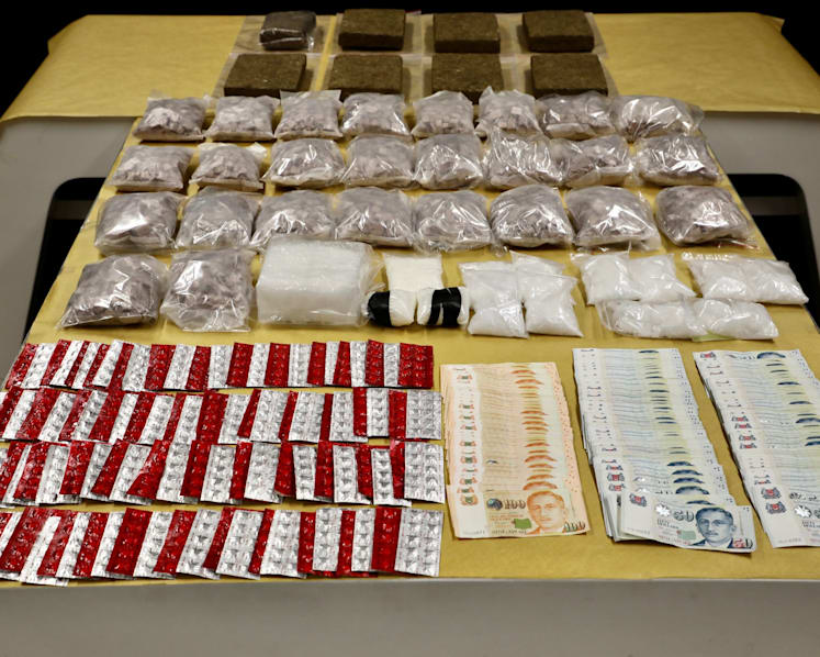 CNB seizes nearly S$2 million worth of drugs, including biggest heroin haul since 2001