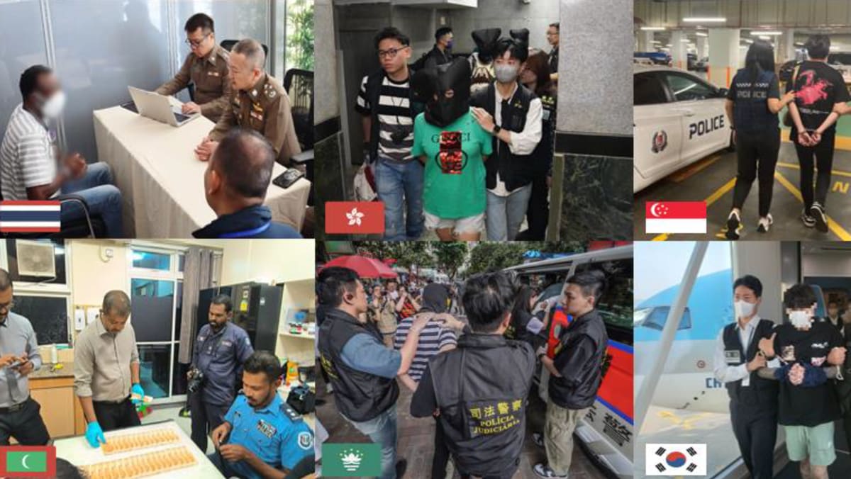 Major Anti-Scam Operation Yields Over 1,800 Arrests Across Asia