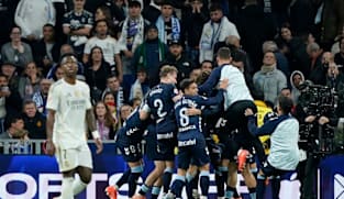 Real Madrid handed shock home loss as Celta Vigo spring surprise