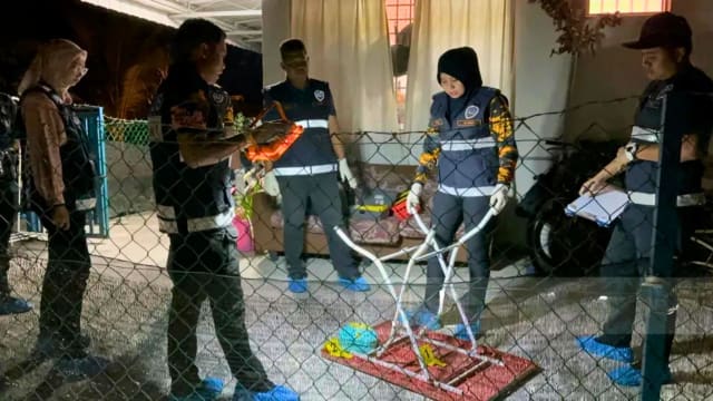 马国六岁女童被折叠桌夹住 因窒息导致脑水肿身亡