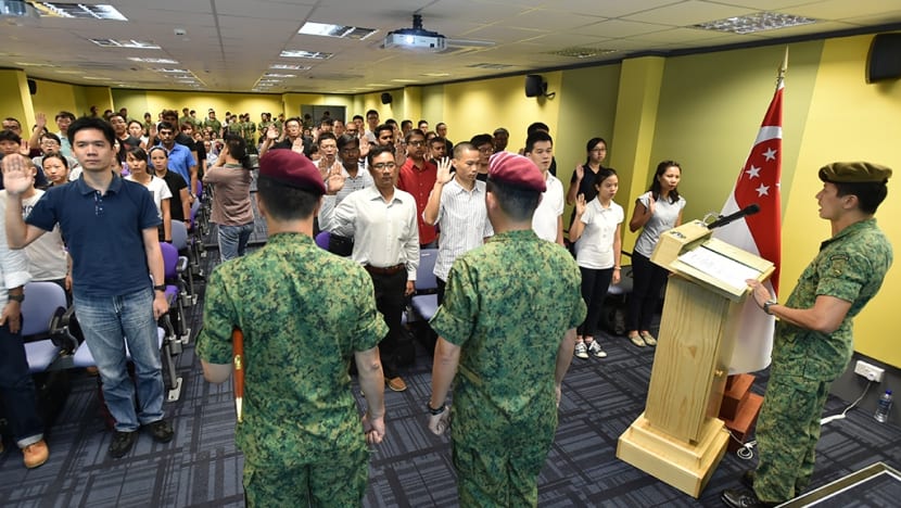 First batch of volunteers enlist into SAF Volunteer Corps