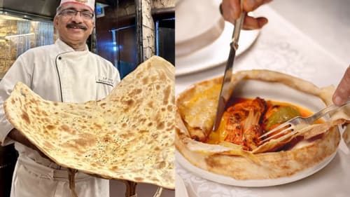 Royal biryani, giant naan and edible ghee candles: A culinary journey from north to south India