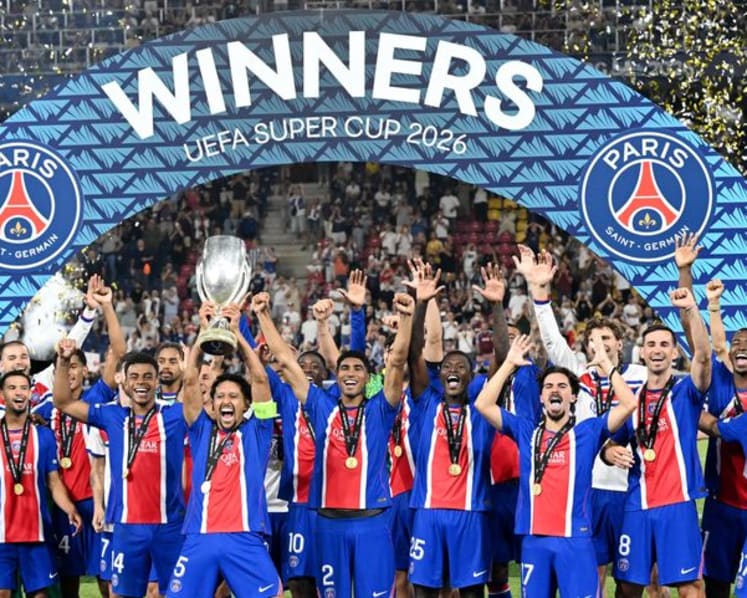 PSG retain UEFA Super Cup with 2-1 win over Aston Villa